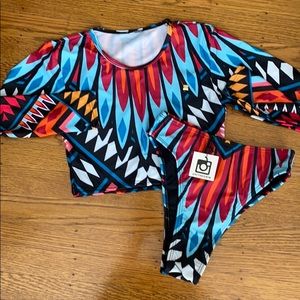 NWT B FYNE bikini swimsuit size S